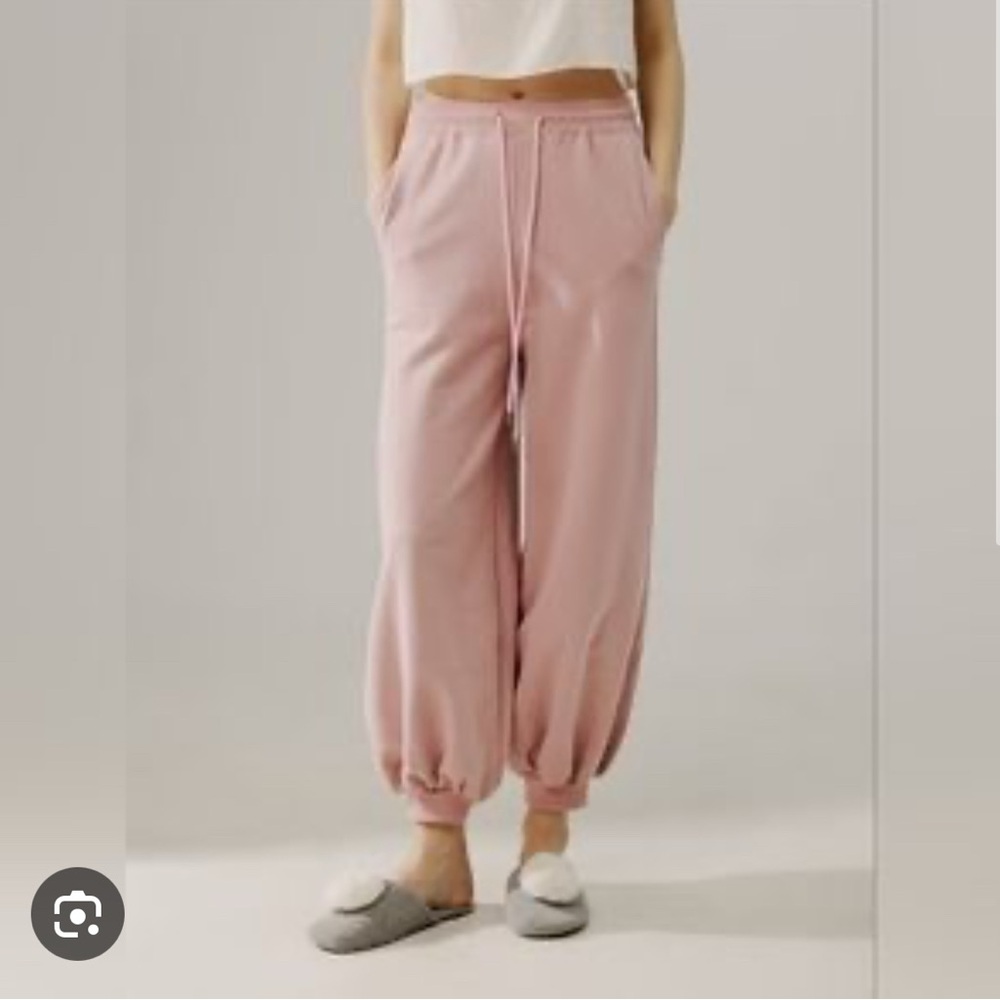 Nap loungewear pink cotton sweatpants